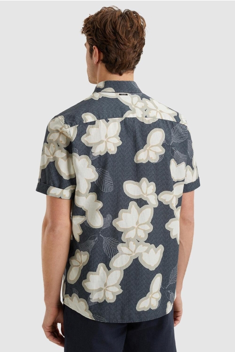 Vanguard short sleeve shirt printed tencel